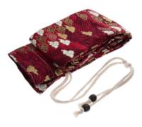 Paquet à Flûte Résistant en Coton Rouge pour Flûte et Clarinette | Modèle Simple, Format Portable, Protection des Instruments, Rangement Pratique, Usage Quotidien, Accessoire Musical