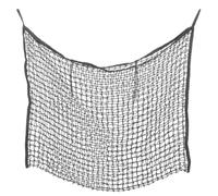 Paquet à Foin Suspendu à Mailles pour Chevaux, Noir, Solide | Maille Aérée, Couture Ferme, Design Pliable, Usage en Étable ou Allée, pour Grain et Bovins