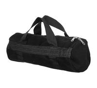 Paquet à Outils en Toile Noire à Large Ouverture, Poignée Robuste | Compartiments Organisés, Fermetures Zippées, Format Compact Plat, pour Entretien Auto et Sorties Extérieures