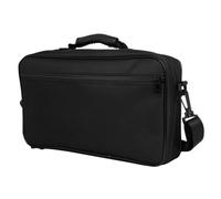 Paquet Bandoulière pour Hautbois Oxford Noir Poignée et Sangle | Double Compartiment, Fermeture Zippée, Protection L’humidité, pour Répétitions D’orchestre et École