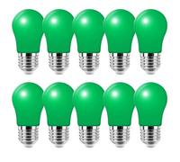 Paquet de 10 Ampoule LED de couleur 3W E27 à vis Ampoule Vert pour Mariage Halloween Fête De Noël Bar Ambiance Ambiance Décor