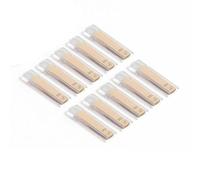 Paquet de 10 anches pour clarinette Sib force 2.0 2.5 3.0 remplacement des anches traditionnelles pour clarinette débutant et joueur, coupe précise pour un jeu facile (Force 2.0)