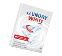 Paquet de 10 feuilles alternatives décolorantes pour vêtements | Formules à dissolution rapide à haute concentration pour divers tissus, application non irritante et sûre