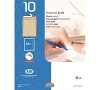 Paquet De 10 Pochettes Kraft Autoadhésif 90g Format 229x324 C4 Gpv