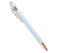 Paquet De 10 Stylets 2 En 1, Stylo À Bille Rétractable Avec Pointe De Stylet Pour Écran Tactile, Métal, Encre Noire 1.0Mm