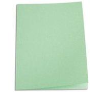 Paquet de 100 chemises carte recyclée 180 grammes coloris vert vif