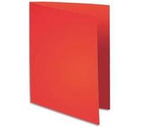Paquet de 100 chemises Flash 220 teintes vives rouge, format 320 x 240mm G