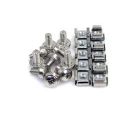 StarTech.com Paquet de 100 Vis et Ecrous Cages M6 pour Rack ou Armoire Serveur