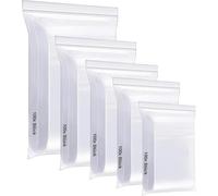 Paquet de 1000 sachets en polyéthylène avec fermeture à pression - indéchirables & transparents - petits & grands (1000 x)