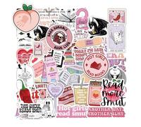 Paquet De 104 Autocollants De Dessins Animés, Autocollants De Graffitis De Mode, Autocollants Imperméables, Peuvent Être Utilisés Pour Décorer Des Bouteilles D'Eau, Des Bagages Et Des Cahiers