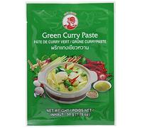 Paquet de 12 Pâte de Curry Vert de Marque COCK [12x 50g] Pâte de Curry Vert