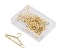 Paquet de 12 Trombones, Jolis Trombones en Métal en Forme de Cintre, Petits Trombones Exquis, Petit Trombone Réutilisable