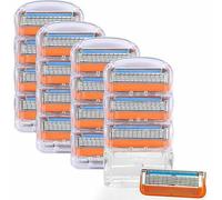 Paquet De 16 Recharges De Lames De Rasoir Pour Hommes Pour Rasoir Gillette Gillette Fusion 5 Couches Lames De Rasoir Cartouches Compatibles Soin Des Hommes