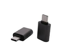 Paquet de 2 Adaptateurs USB C Vers USB, Adaptateur Syntech USB-C Mâle Vers USB 3.0 Femelle Compatible avec pour Pro AprèS 2016