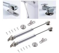 [Paquet de 2] Amortisseur à gaz, charnières à fermeture amortie, charnières de coffre à jouets, supports d'ascenseurs, supports de couvercle (150N/33lb/15KG)