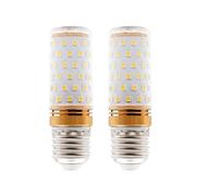 Paquet de 2 ampoules LED E27, lampe de maïs LED à économie d'énergie 16 W, ampoules de maïs LED équivalentes à 100 watts lumière du jour 6000 K lampes de maïs LED AC85-265 V 1600 lm lumières LED
