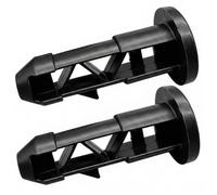 Paquet de 2 broches de poubelle, broches charnière remplacement robustes pour couvercles poubelle extérieure 50 L à 240 L, pièce rechange, charnière couvercle poubell