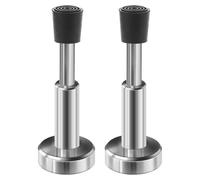 Paquet De 2 Butées De Porte Coussin De Porte Robuste Butée De Porte Amortisseur Hydraulique Pour Butée De Porte Inférieure De Porte Sans Perçage