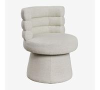 Paquet De 2 Chaises De Salle À Manger Pivotantes Rembourrées Protea