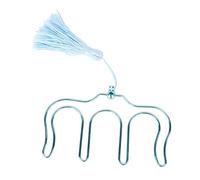 Paquet de 2 Clips de montage pour support de musique en tôle pour musiciens, Clips de Page de livre (Bleue)