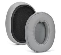 Paquet de 2 coussinets de remplacement pour Skullcandy Crusher Wireless/Crusher ANC/Hesh3 Gris clair