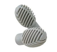 Paquet de 2 couvre-têtes de baguettes en Silicone, les couvercles d'extrémité offrent une durabilité améliorée et un contrôle du son pour les batteurs, protecteur en Silicone