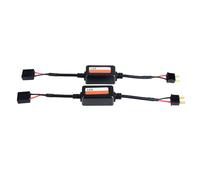 Paquet de 2 de Charge Automobile H7, éLiminateur D'Erreurs, DéCodeur LED, Adaptateur de LumièRe Sans Fil Canbus