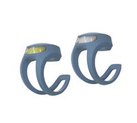 Knog Frog Usb Twinpack Light Set Argenté 40 / 20 Lumens