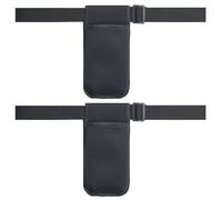 Paquet de 2 étuis pour bouteilles de massage, sac taille pour porte-lotion à poche unique avec ceinture réglable pour un accès facile, accessoires table massage pour thérapeutes