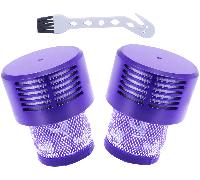 INF Pack de 2 filtres aspirateur pour Dyson V10, Filtre de Remplacement Lavable, pièce détachée aspirateur