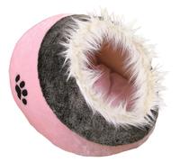 Paquet de 2 grotte douillette Minou 35 × 26 × 41 cm, rose/gris