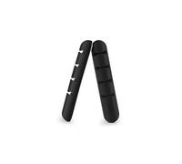 - (Paquet de 2) Organisateur de câbles (30762) - 4 emplacements - Noir