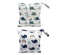 Paquet De 2 Sacs De Rangement De Produits Pour Bébé, Sacs De Rangement Imprimés De Dessins Animés, Sacs De Rangement De Graffitis Mignons, Sacs De Rangement Réutilisables