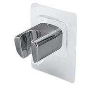 Paquet de 2 supports de pomme de douche en plastique avec support adhésif pour support de pulvérisateur de bidet de salle de bain, support mural étanche pour usage domestique ou