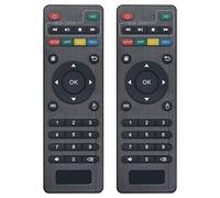 Paquet de 2 Télécommande Remplacer la Fit for MXQ TV Box TX1, TX2, TX3,
