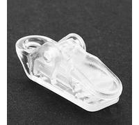 Paquet de 20 Clips de Tente, Pince à Corde à Vent en Plastique Robuste | Plastique Haute Résistance, Pince à Bouche Crocodile avec Dents, Grande Force de Traction, Petits Dommages au Tissu, Léger