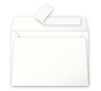 Paquet de 20 enveloppes 120g POLLEN 11,4x16,2cm (C6). Coloris Ivoire