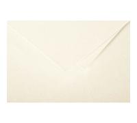 Paquet de 20 enveloppes 120g POLLEN 9x14cm. Coloris Ivoire