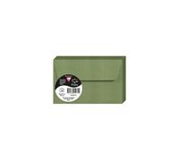 Clairefontaine Enveloppes auto-adhésives 5071C - Paquet 20 9×14 cm 120 g/m² Vert sauge Papier lisse