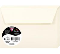 Paquet De 20 Enveloppes Auto-Adhésives - Format C6 11,4x16,2cm - 120g/M² - Coloris Blanc Naturel - Invitation Evènements Et Correspondance - Gamme Pollen - Papier Premium