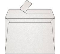 Clairefontaine Enveloppes C6 Blanc irisé 120 g auto-adhésives lot de 20 11,4×16,2 cm Pollen