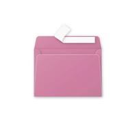 Paquet de 20 enveloppes Pollen 114x162mm C6 Rose Hortensia 120g