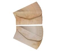 Paquet De 20 Enveloppes Rétro, Enveloppes En Papier, Enveloppes Au Design Simple, Adaptées Aux Lettres, Invitations, Cartes De Vœux