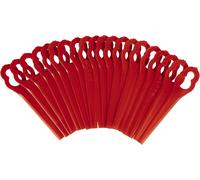 Paquet de 20 lames de coupe pour coupe-herbe sans fil GARDENA Rouge