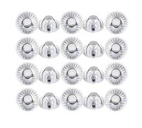 (Paquet de 20) Lentille Acrylique sans Support, Utilisation de la lentille LED de Mise au Point pour Les Perles LED, Puce LED, Mise au Point de l'ampoule de Lampe LED, 25 degrés Φ35mm