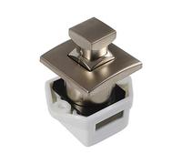 Paquet de 20 pièces Camper Push Lock RV Boat Motor Home Cabinet Tiroir Loquet Bouton Serrure Convient for le matériel de meubles de RV(Pink)