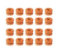 Paquet De 20pcs Bandages Doigts En Coton Manches Élastiques Doubles Enveloppe Respirante Pour La Maîtrise Du Doigt Fitness
