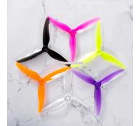 Paquet de 24 12 Paires de 5 Pouces, 3 hélices CW CCW Compatible avec Moteurs sans balais, Drones de Course FPV compatibles avec 51433(12 Pair Mix Color)