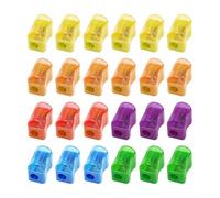 Paquet De 24 Mini Taille-Crayons, Petits Taille-Crayons Colorés, Taille-Crayons Pour Enfants, Taille-Crayons Manuels, Taille-Crayons Portables, Adaptés À La Maison, À L'École, Au Bureau