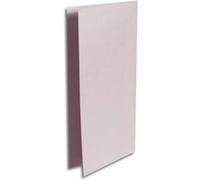 Clairefontaine 22584C - Paquet de 25 Cartes Doubles - Format DL (10,6x21,3cm) - 210g/m² - Coloris Rose Poudré Irisé - Invitation Evènements et Correspondance - Gamme Pollen - Papier Premium Lisse